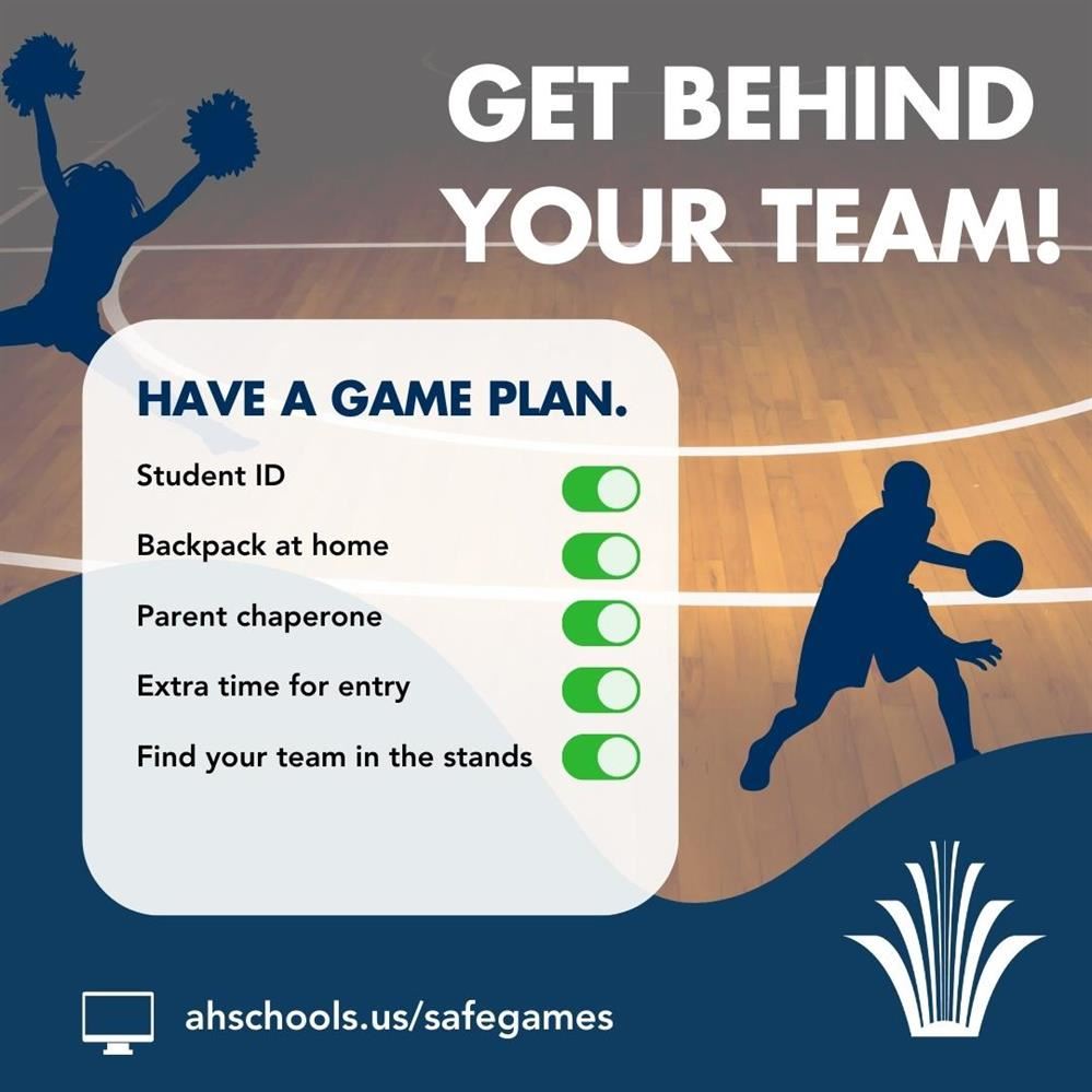  Get behind your team, have a game plan